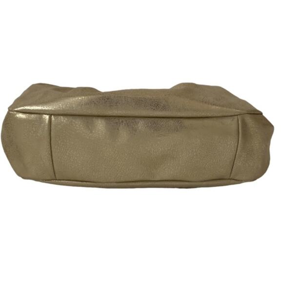 INC International Concepts Bag Purse KJ Gold Hobo Crescent Medium Handbag Bag - Picture 7 of 13